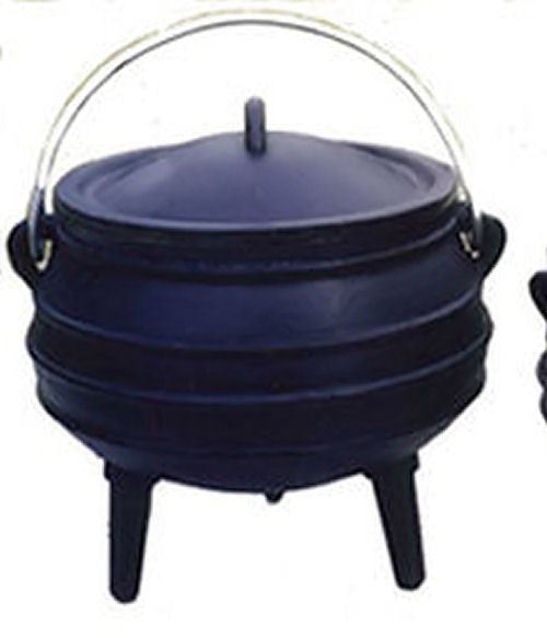 Cast Iron Potjie Cauldron - 1.25 Gallons Size 2