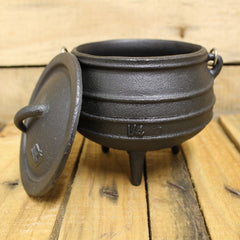Size 8 Potjie Pot Cauldron Cast Iron Festivals – Annie's Collections