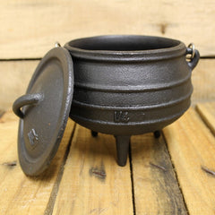 Size 10 Potjie Pot Cauldron Pure Cast Iron – Annie's Collections