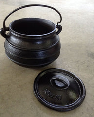 Cast iron Potbelly Cauldron Sz1 Potjie pot Kettle Bean pot Dutch