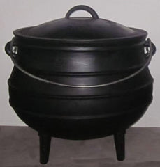 Size 8 Potjie Pot Cauldron Cast Iron Festivals – Annie's Collections